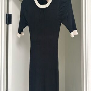 Philosophy Black and White Dress